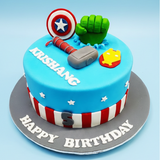 Superhero Adventure Cake