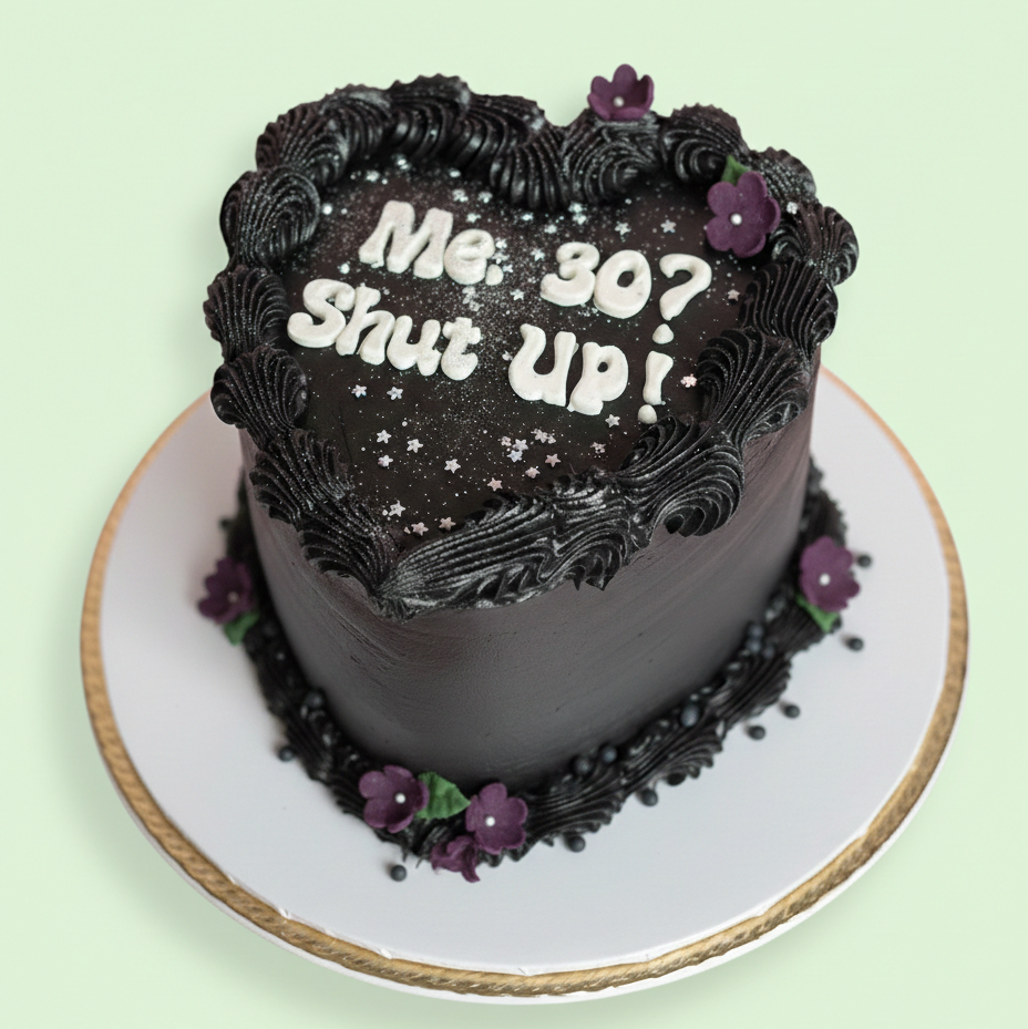 Savage Thirty Statement Cake