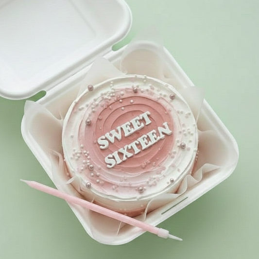 Sweet Sixteen Bento Cake