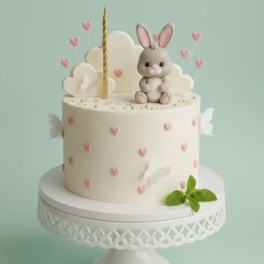 Sweet Bunny Meadow Cake