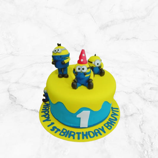 Minion's Party Cake