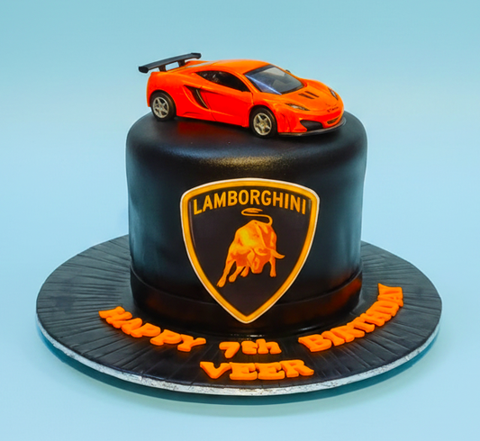 Sports Car Cake