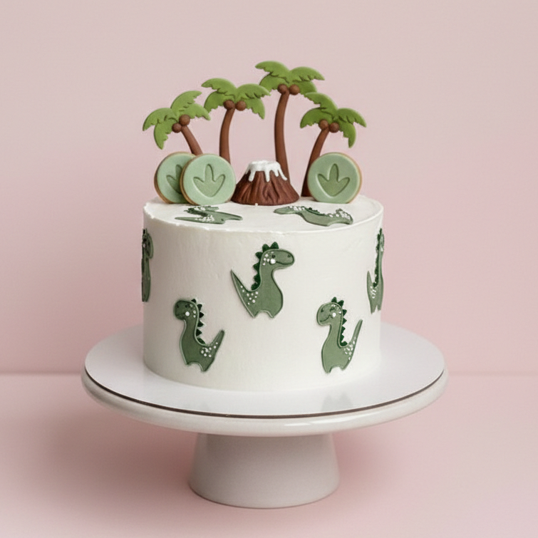 Dino Jungle Delight Cake