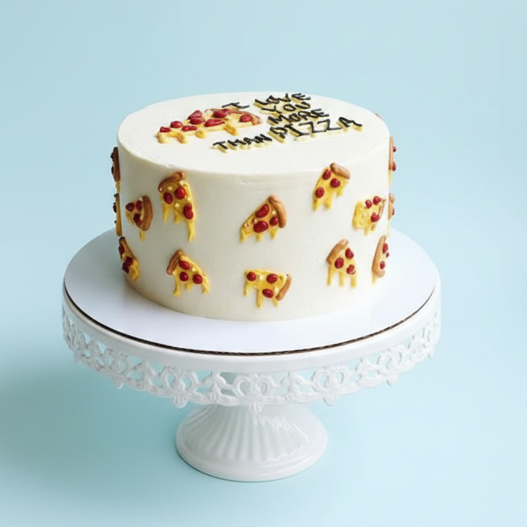 Pizza Party Delight Cake