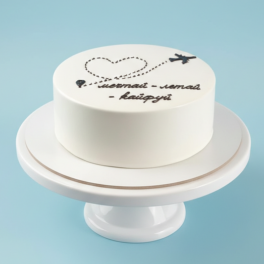 Elegant Flight Dream Cake