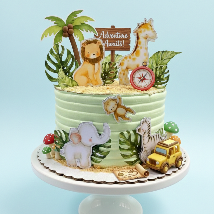 The Jungle Adventure Cake