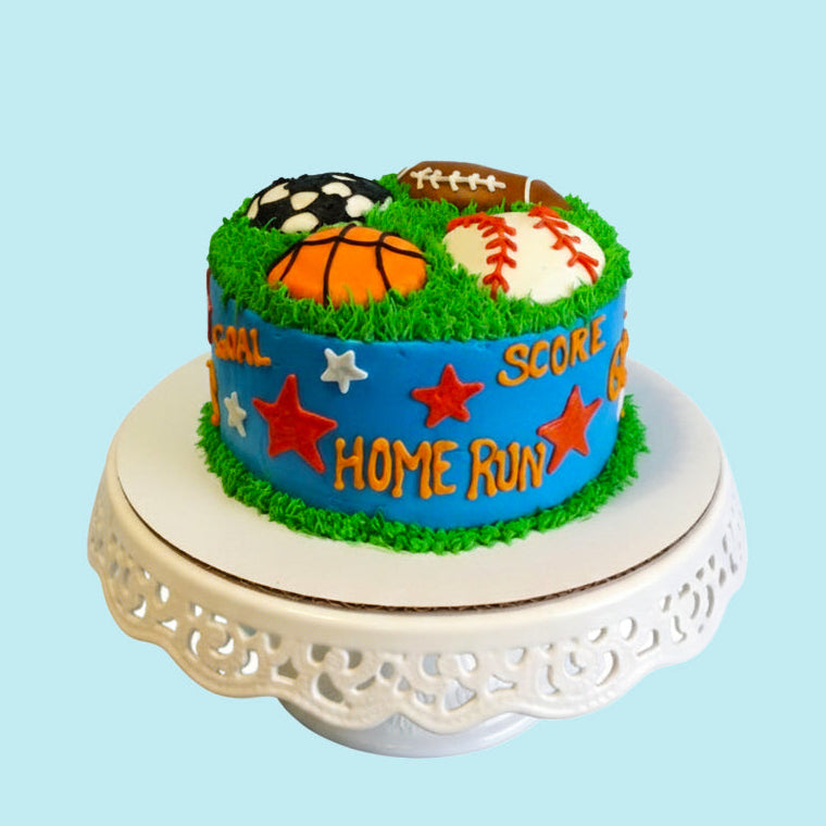 Home Run Cricket Celebration Cake