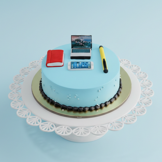 Corporate Desk Life Cake