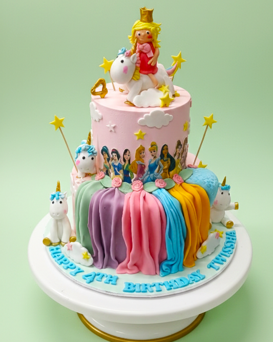 Princess Unicorn Dream Cake