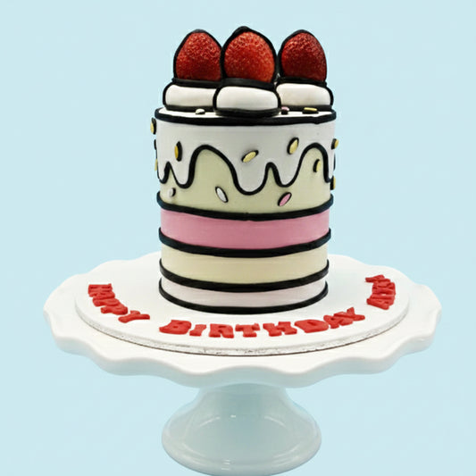 Strawberry Drip Delight
