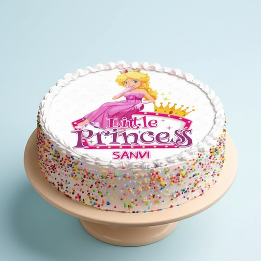 Royal Princess Sprinkle Cake