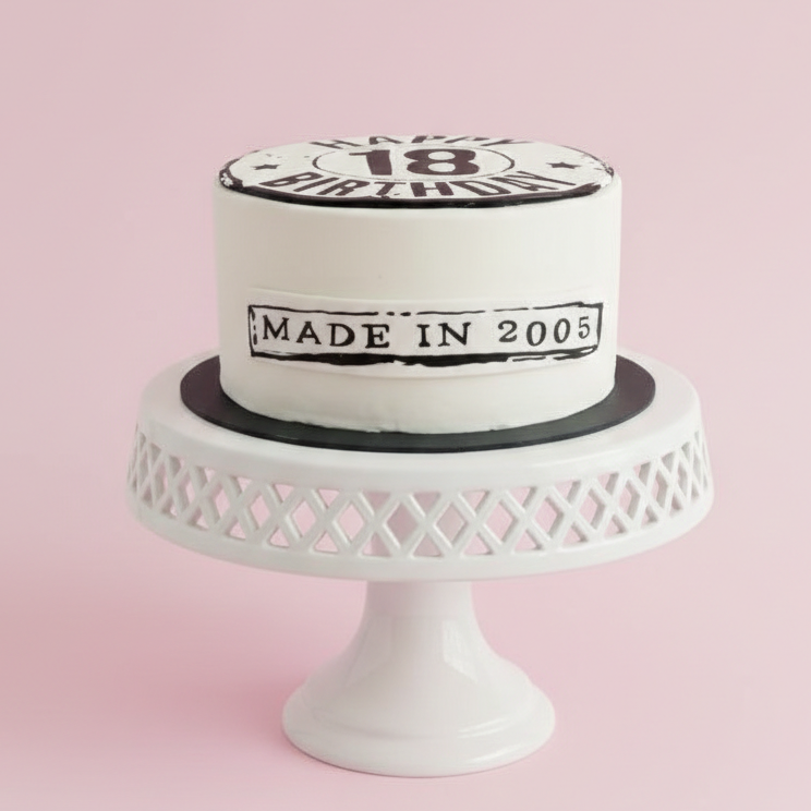 Made in Year Cake
