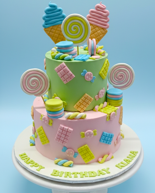 Candyland Celebration Cake