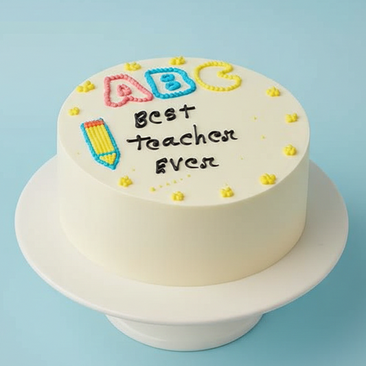 Best Teacher Ever Cake
