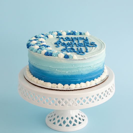 Blue Wave Father’s Day Cake