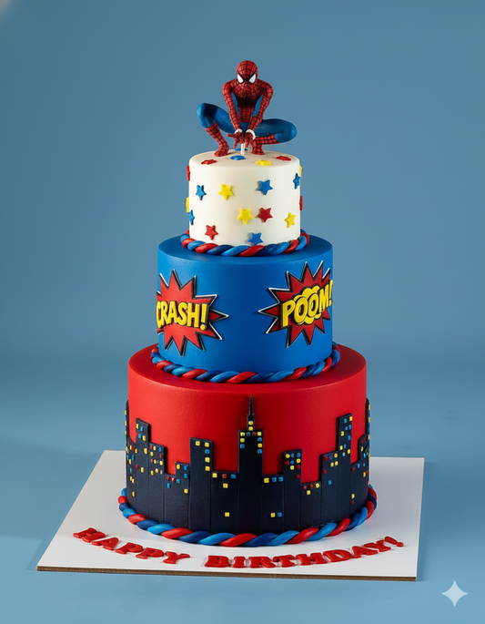 Avengers Rise Cake