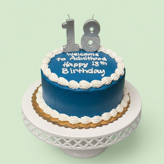 Eighteen Celebration Cake