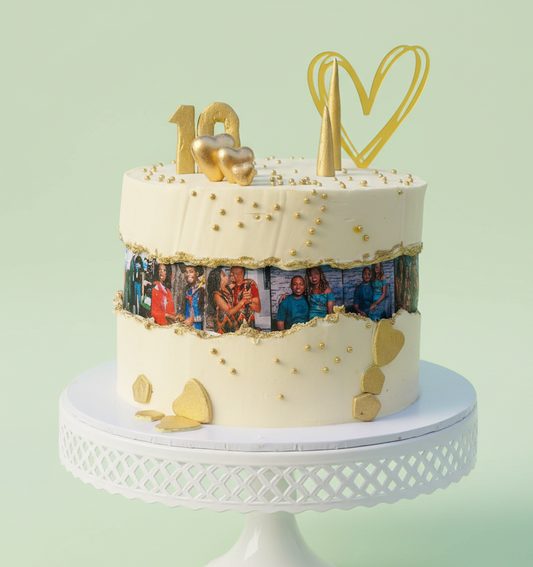 Golden Bond Decade Cake
