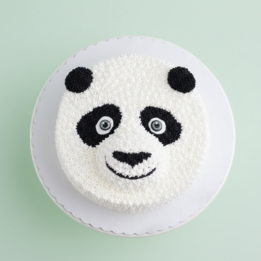 Smiley Panda Delight Cake