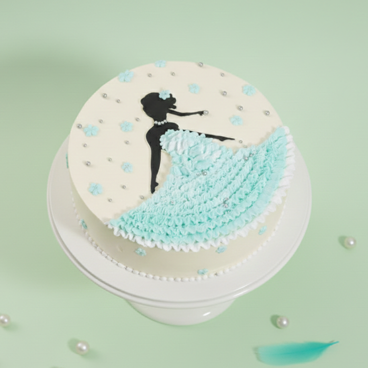 Enchanted Gown Princess Cake