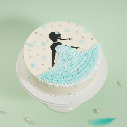 Enchanted Gown Princess Cake