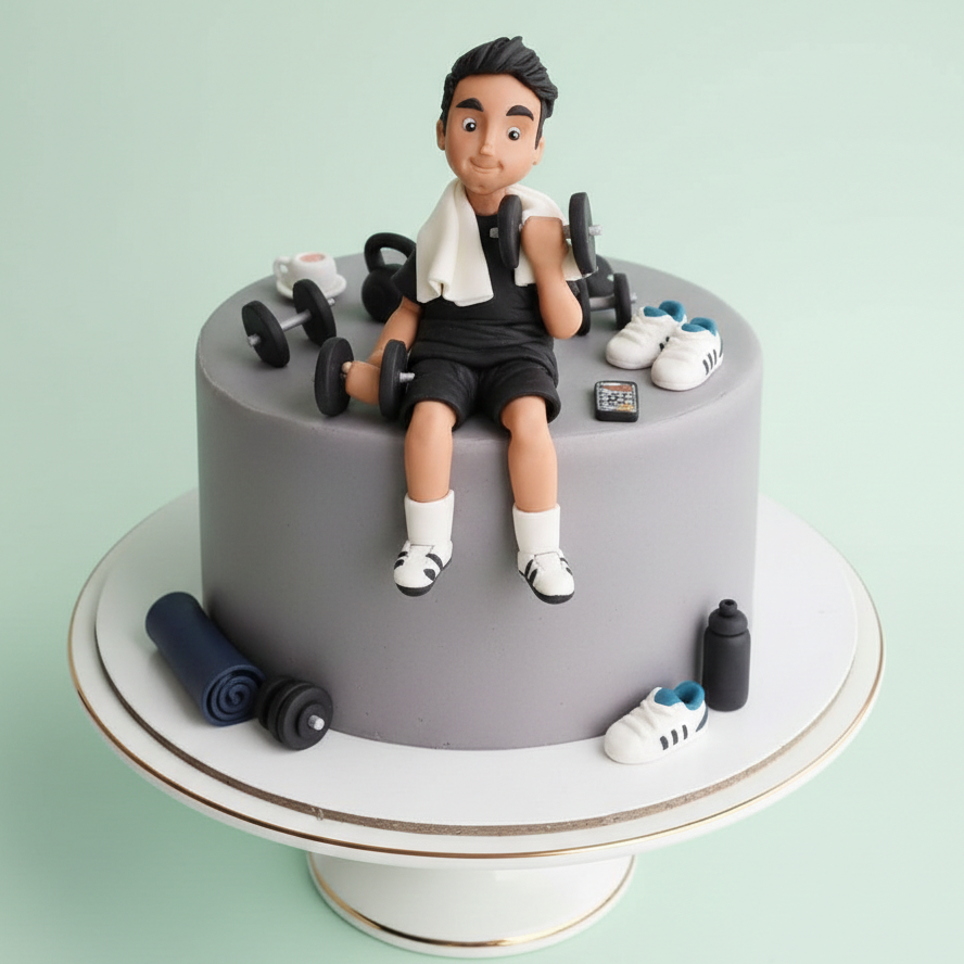 Cool Dude Figure Cake