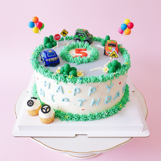 Happy Town Celebration Cake