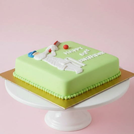 Square Field Match Cake
