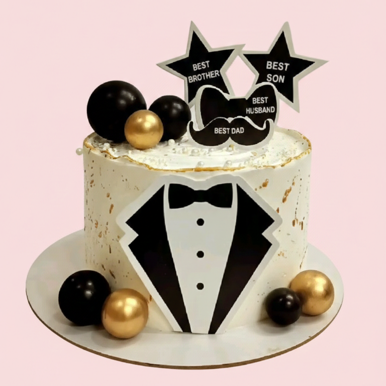Gentleman’s Tuxedo Cake