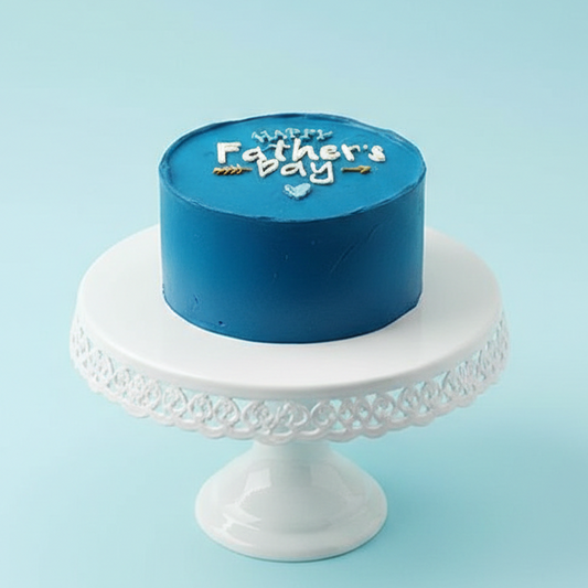 Midnight Blue Super Dad Cake