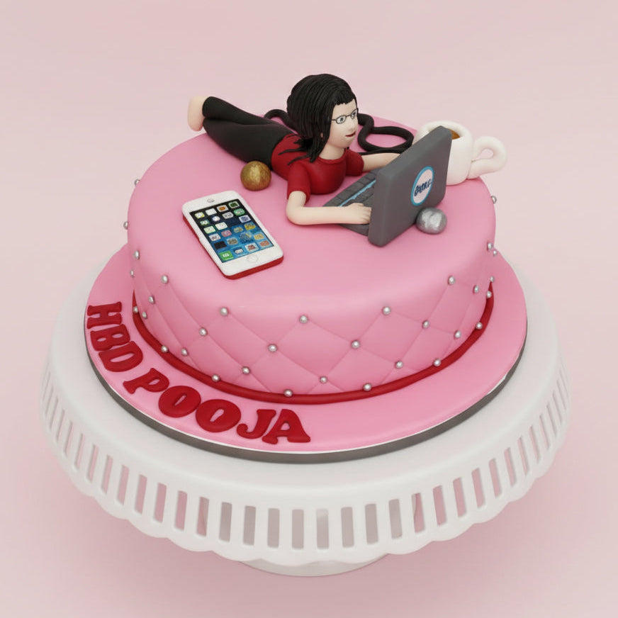 Boss Lady Hustle Cake