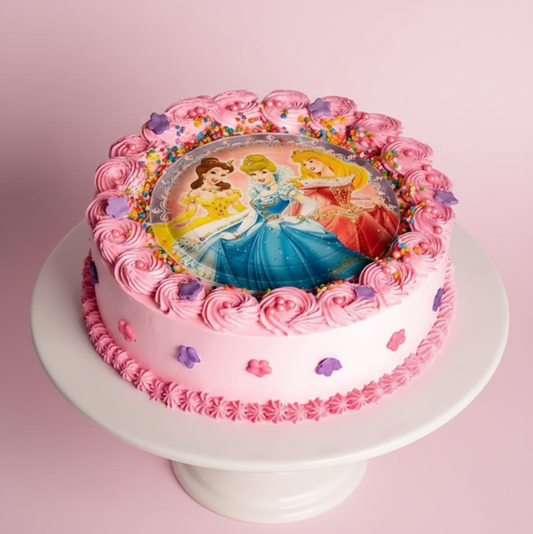 Fairytale Princess Garden Cake