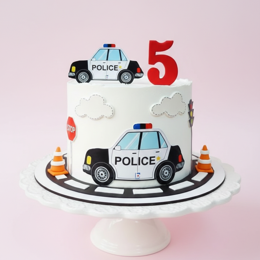 Little Officer Birthday Cake