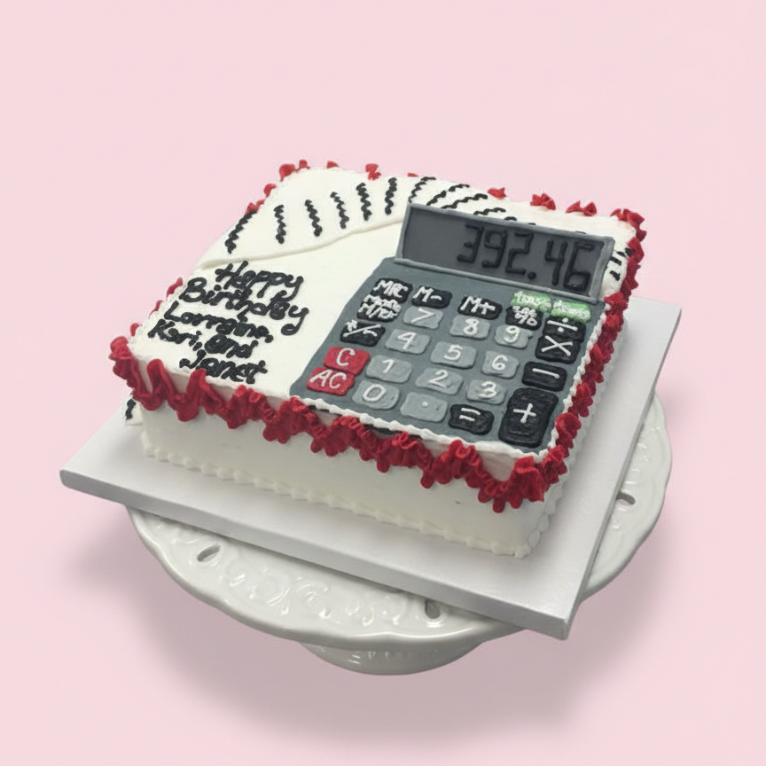 Accounts Manager Celebration Cake