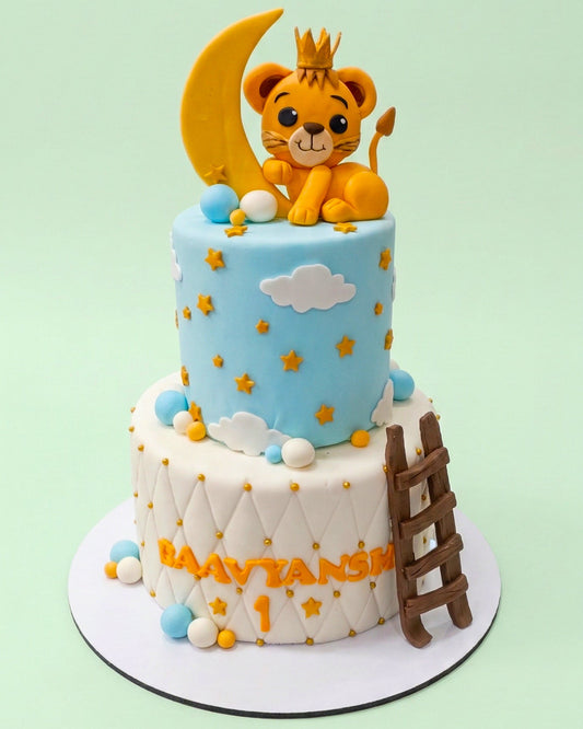Little Moon Teddy Cake