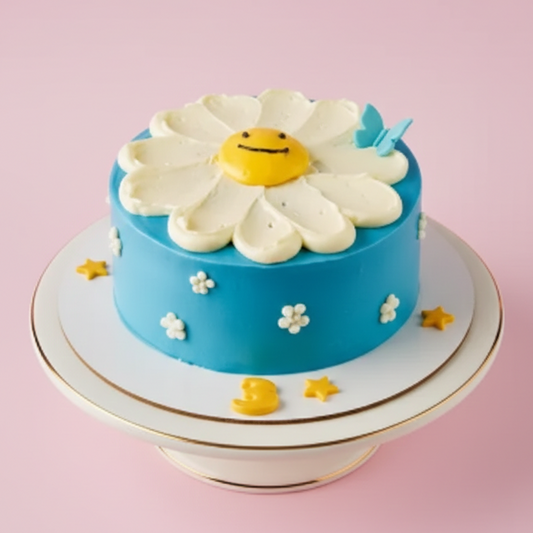 Sunshine Daisy Delight Cake