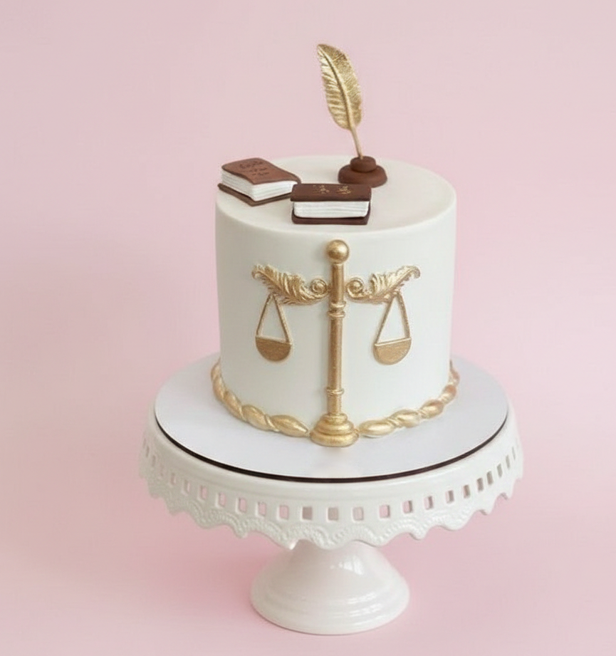 Golden Justice Cake