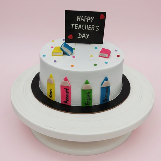 Teacher’s Day Celebration Cake