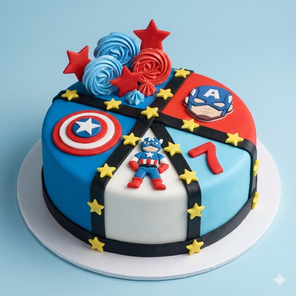 Avengers Assemble Cake