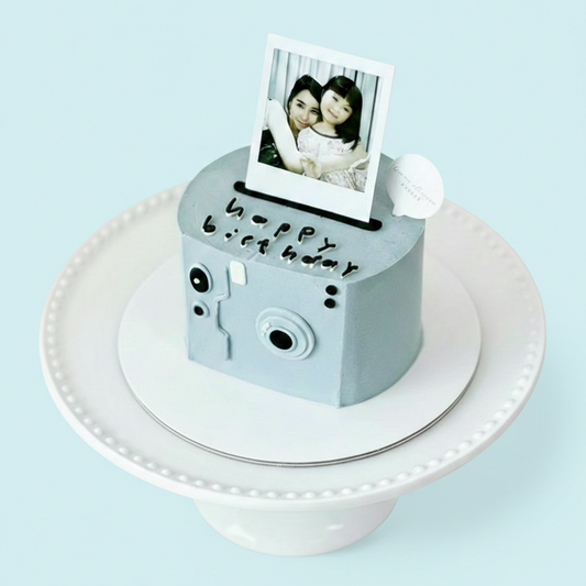 Instant Memories Polaroid Cake
