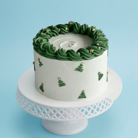 Christmas Wreath Cake