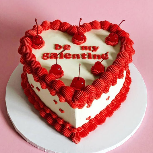 Be My Valentine Heart Cake