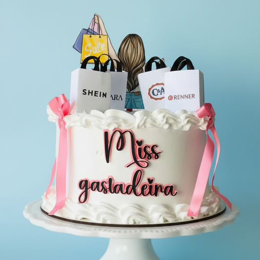 Miss Fashionista Shopping Dream Cake
