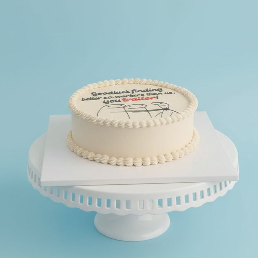 Classic Office Minimal Cake