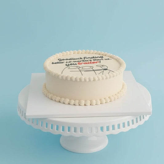 Classic Office Minimal Cake