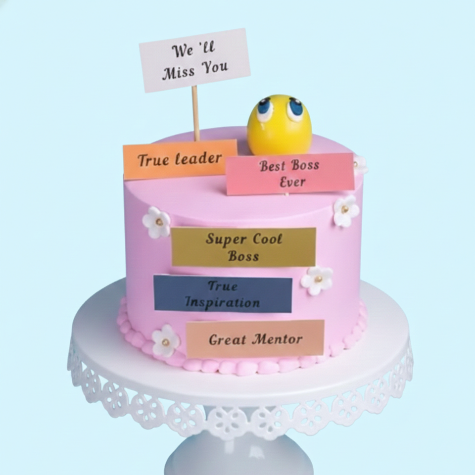 Thank You Mentor Cake