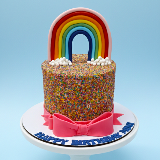 Rainbow Sprinkle Joy Cake