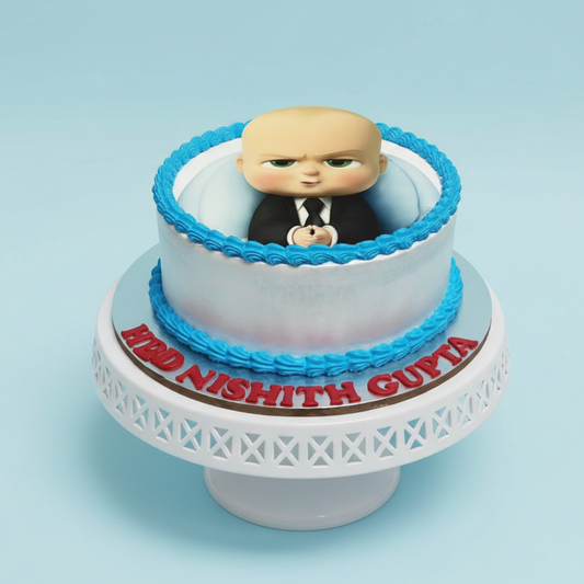 Mini CEO Theme Cake