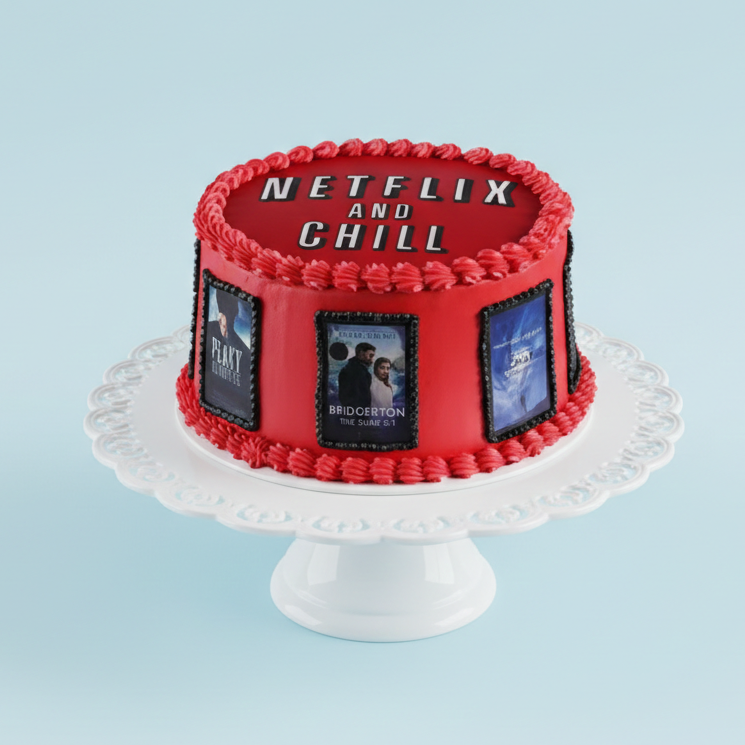 Netflix & Chill Classic Cake