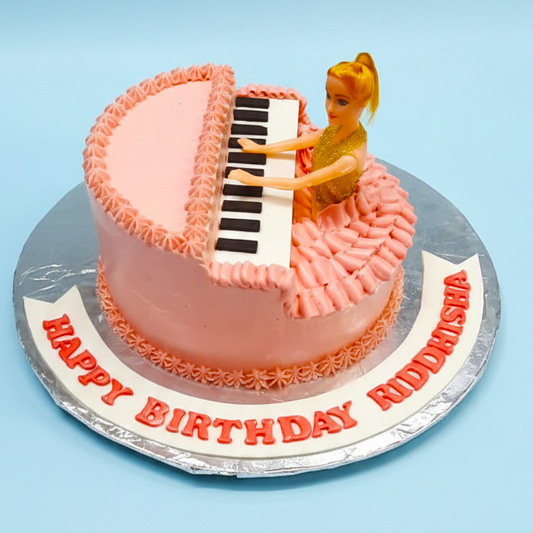 Piano Melody Cake